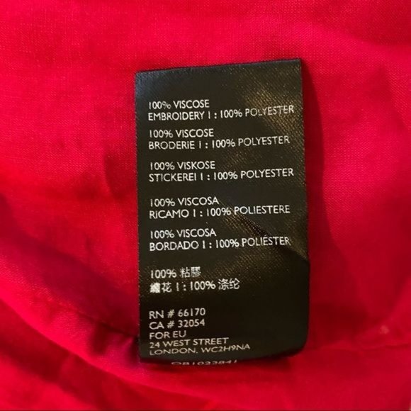 Anthropologie Maeve Isabel Embroidered Tunic Dress Pink Floral Size Small - Picture 13 of 13